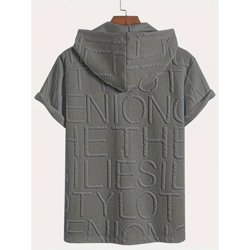 Camiseta con Cremallera para Tallas Grandes Hombre