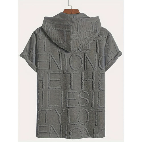 Camiseta con Cremallera para Tallas Grandes Hombre