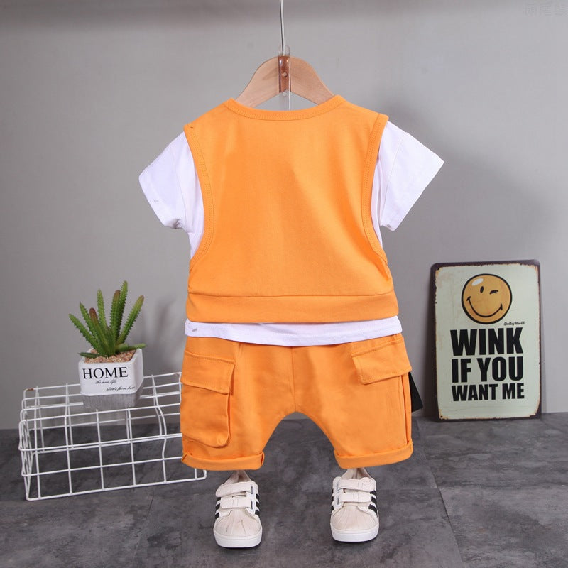 Conjunto de Moda de Dos Piezas para Niño — Tendencia y Comodidad