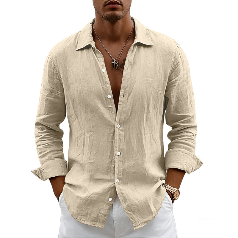 Camisa Versátil de Lino para Hombre