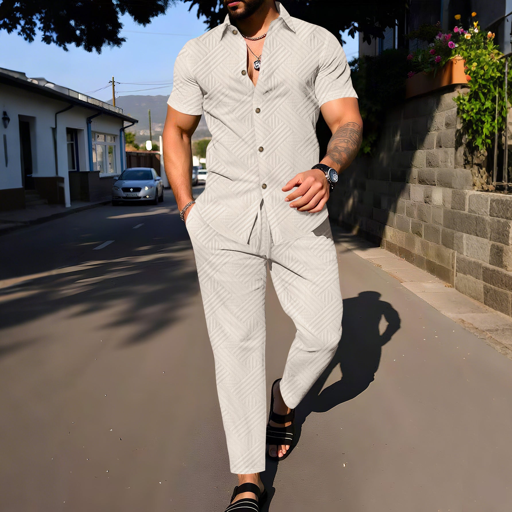 Traje Casual de Hombre para Verano