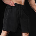Pantalones cortos deportivos casuales para hombre, estilo fresco y ligero, ideales para el verano.