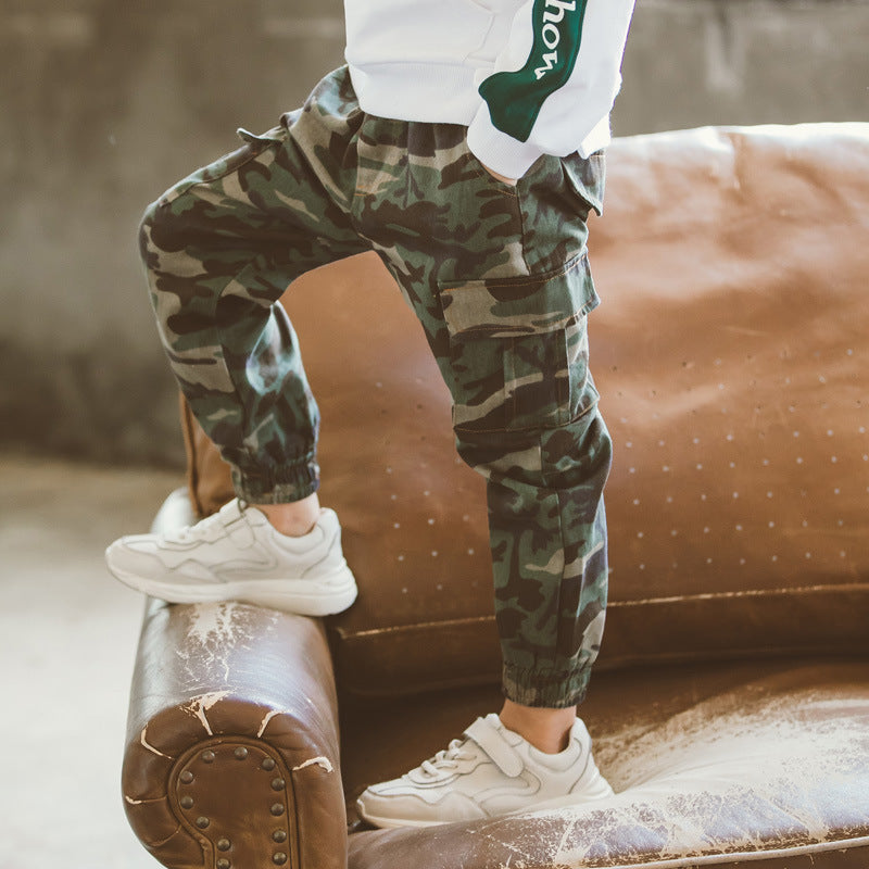 CHILD'S CAMO PANTS