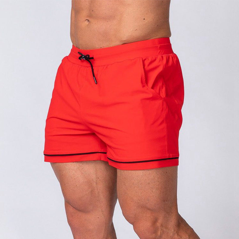 Pantalones cortos deportivos de secado rápido para fitness, running, entrenamiento, actividades al aire libre y playa.