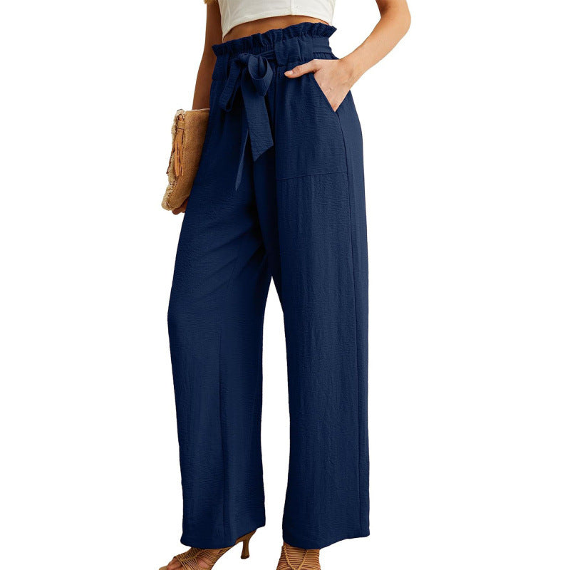 Pantalón Holgado con Cierre Ajustable y Cordones