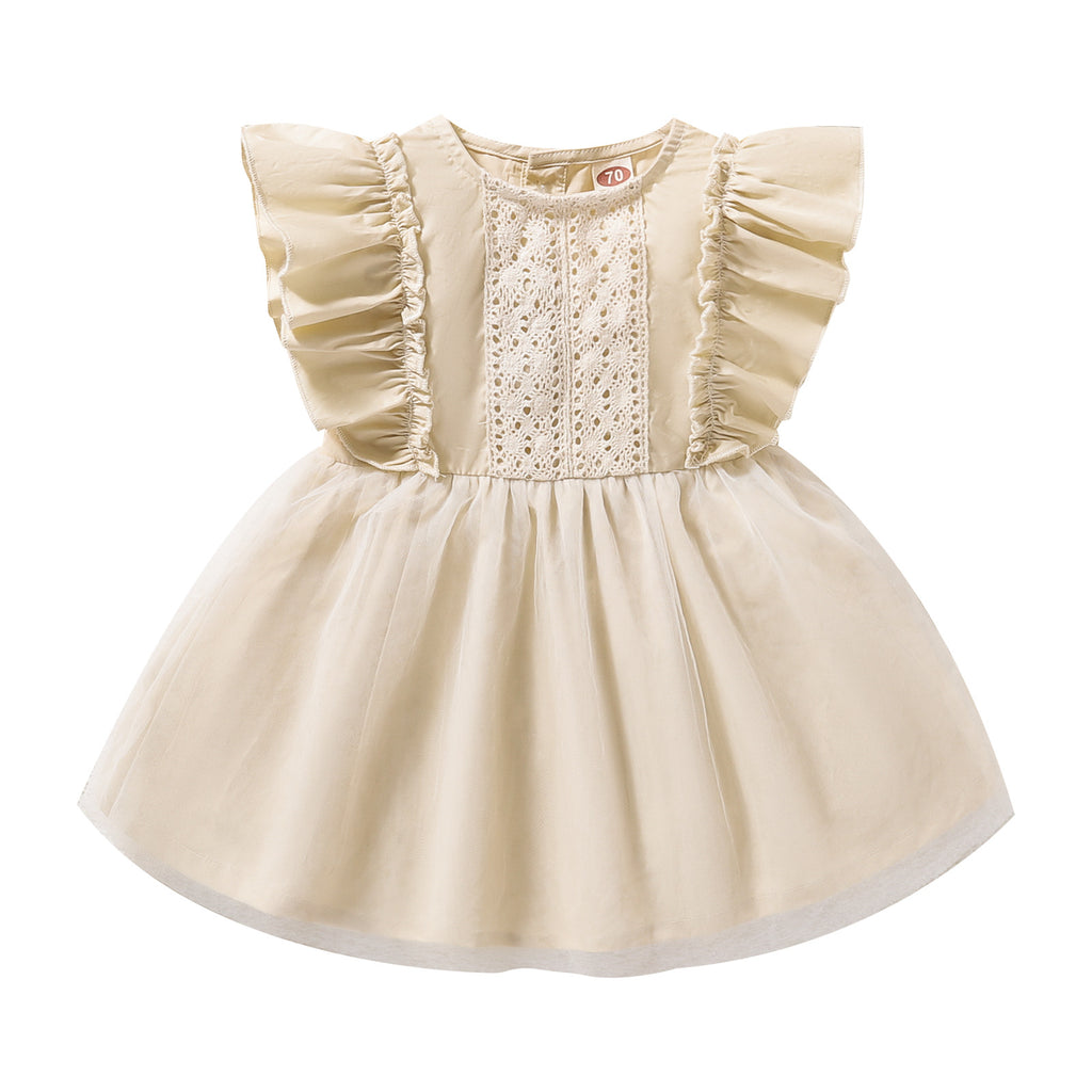 Vestido de Verano para Bebé Niña — Algodón Fresco y Colorido