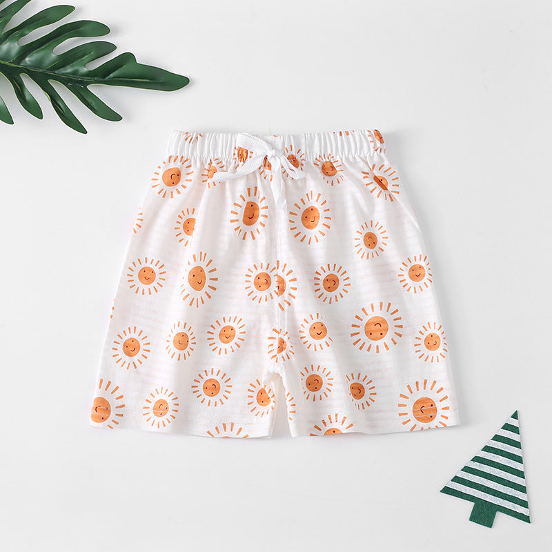 Pantalones Cortos Informales de Algodón para Niños