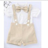 Pelele de Vestir para Bebé Niño con Pajarita — Elegante y Cómodo
