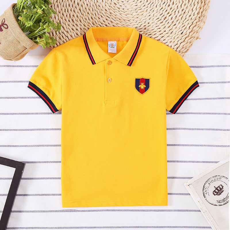 Polo Infantil con Escudo de Abeja