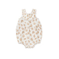 Pelele de Verano para Bebé de Algodón con Estampado Floral