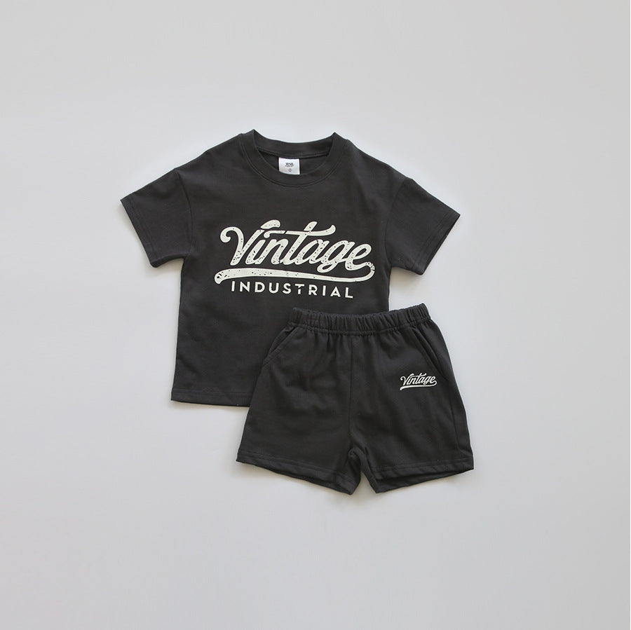 Conjunto de Algodón con Estampado para Niño — Fresco, Suave y con Estilo