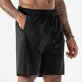 Pantalones cortos deportivos casuales de verano para hombre, holgados, de seda helada, de secado rápido y transpirables, ideales para correr y entrenar.