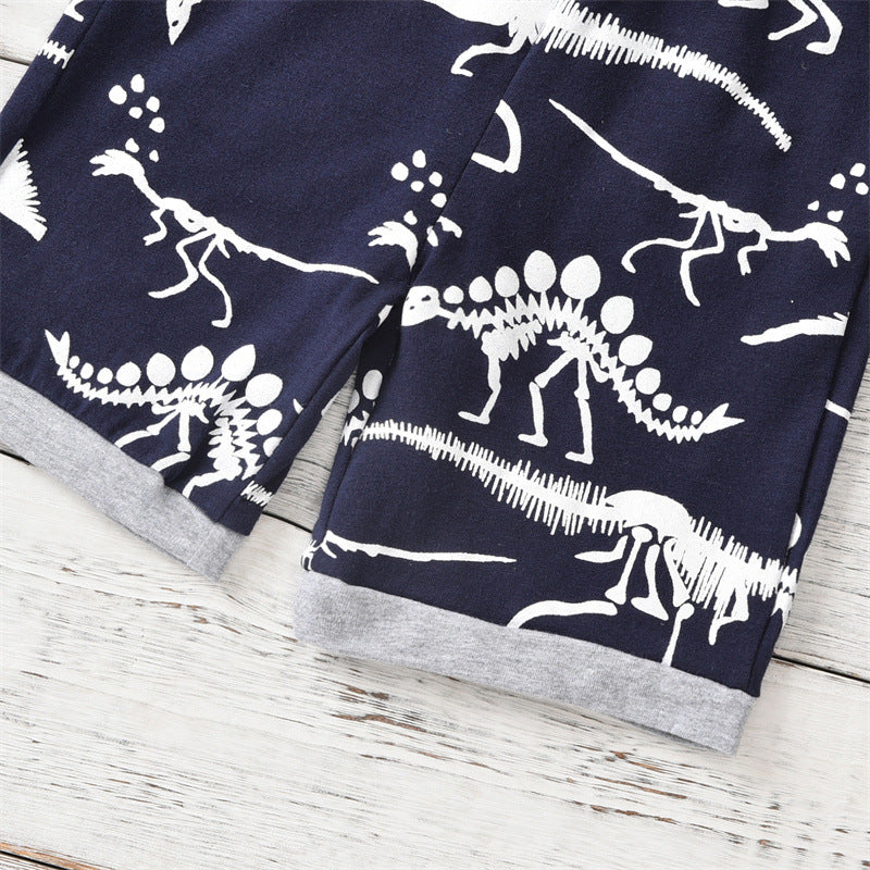 Camiseta Infantil de Manga Corta con Estampado — Algodón 95%
