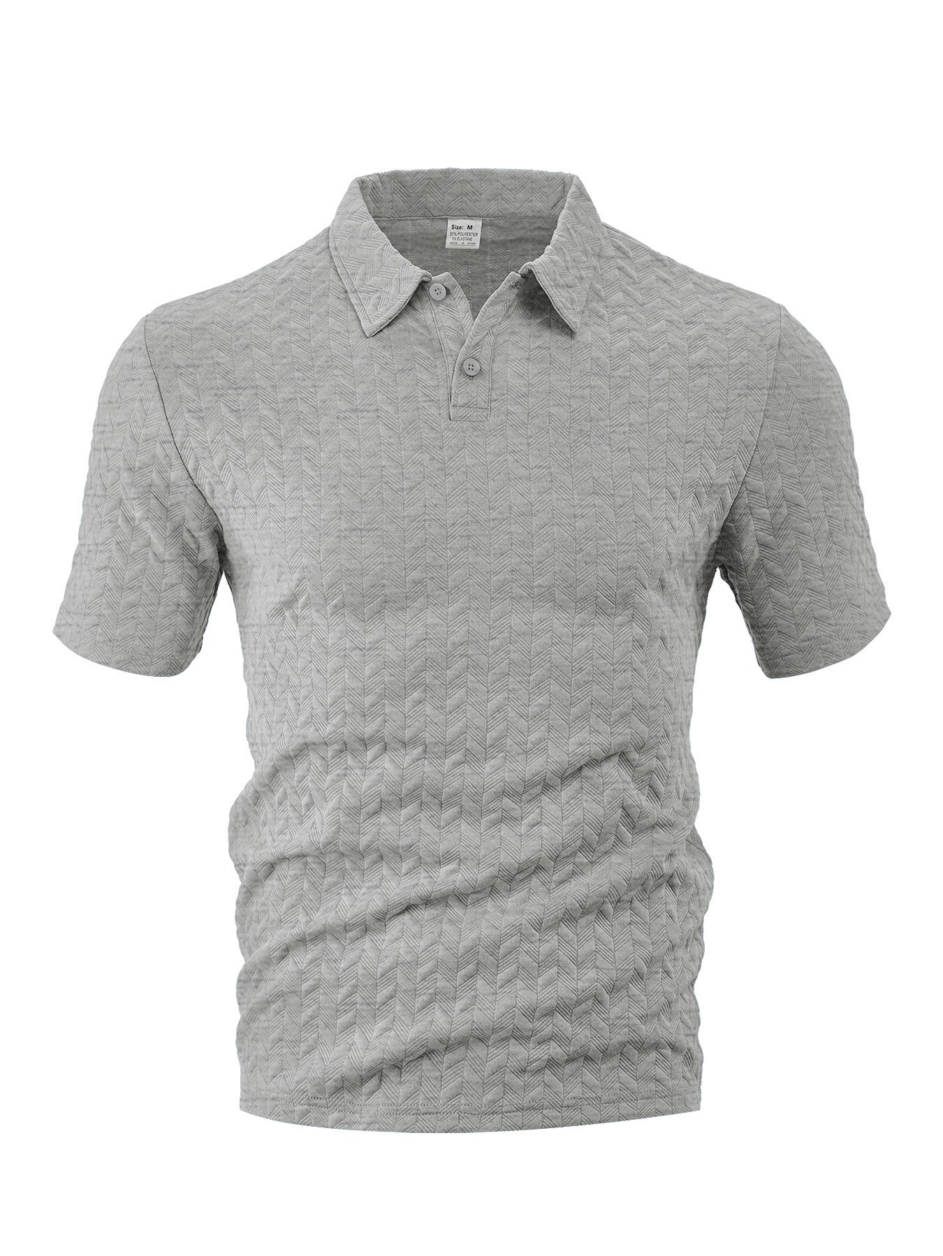Camiseta de manga corta transpirable para hombre que absorbe el sudor.