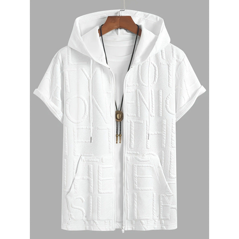 Camiseta con Cremallera para Tallas Grandes Hombre