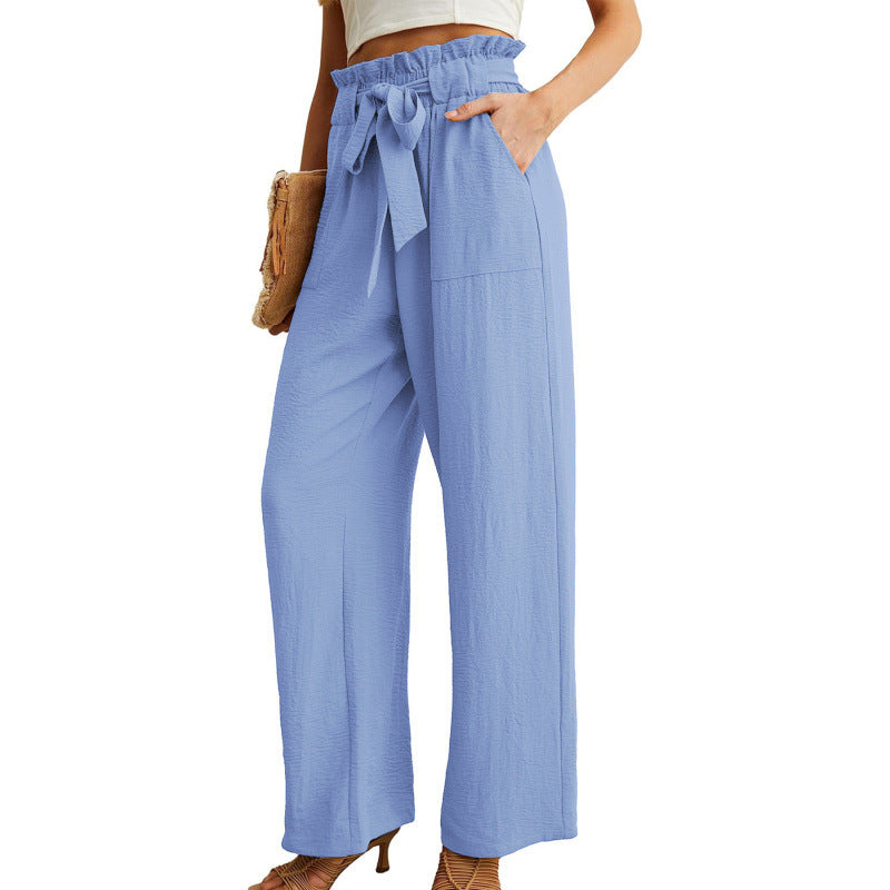 Pantalón Holgado con Cierre Ajustable y Cordones