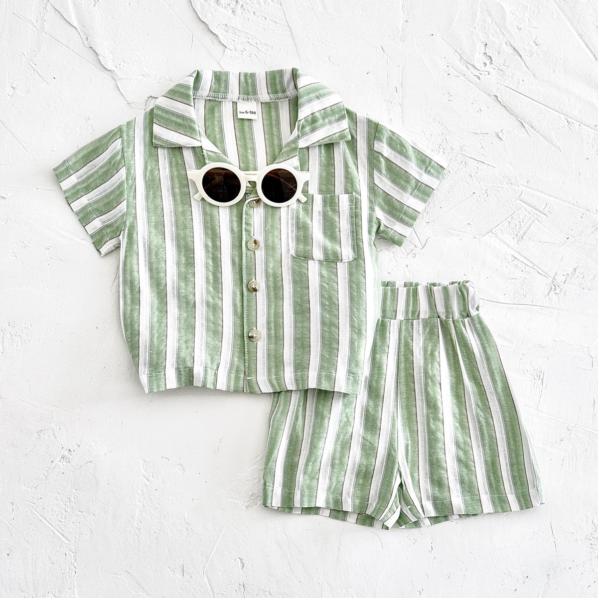 Conjunto Transpirable de Camisa y Pantalón para Niño — Cómodo y Fresco