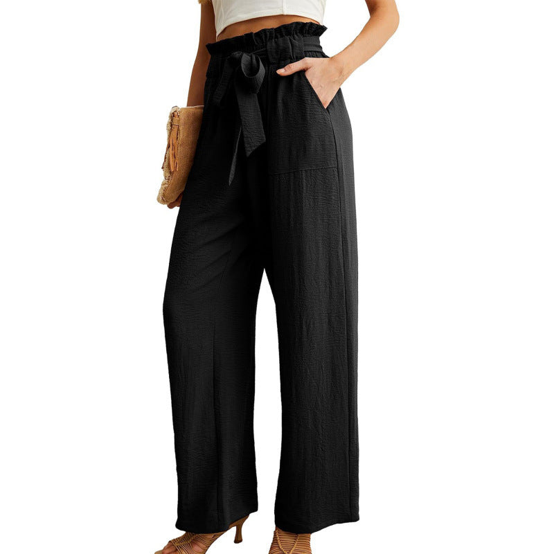 Pantalón Holgado con Cierre Ajustable y Cordones