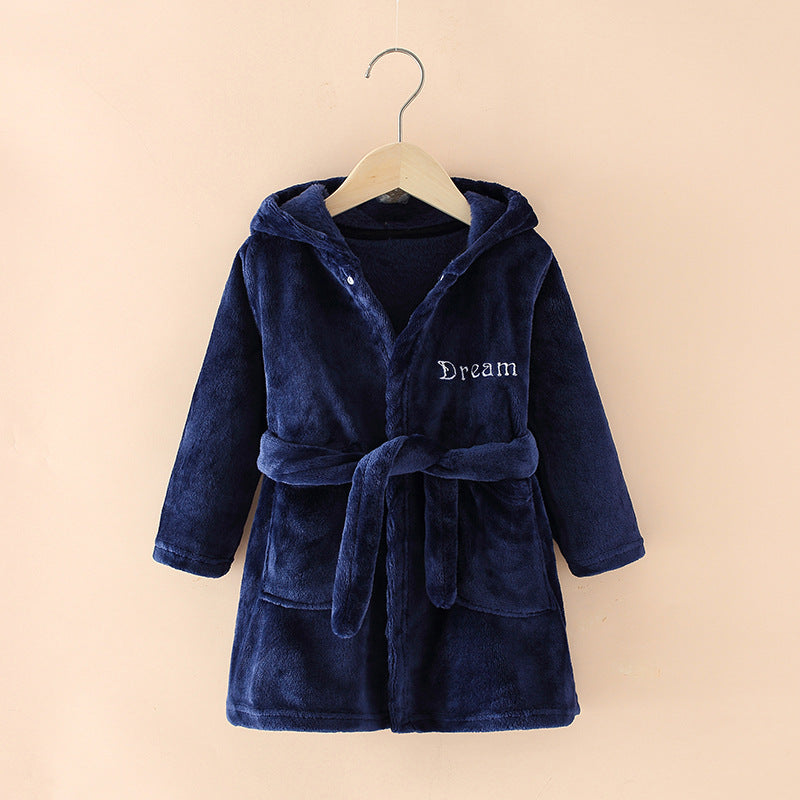 Bata Pijama Infantil Dibujos Animados Franela 3-8 Años
