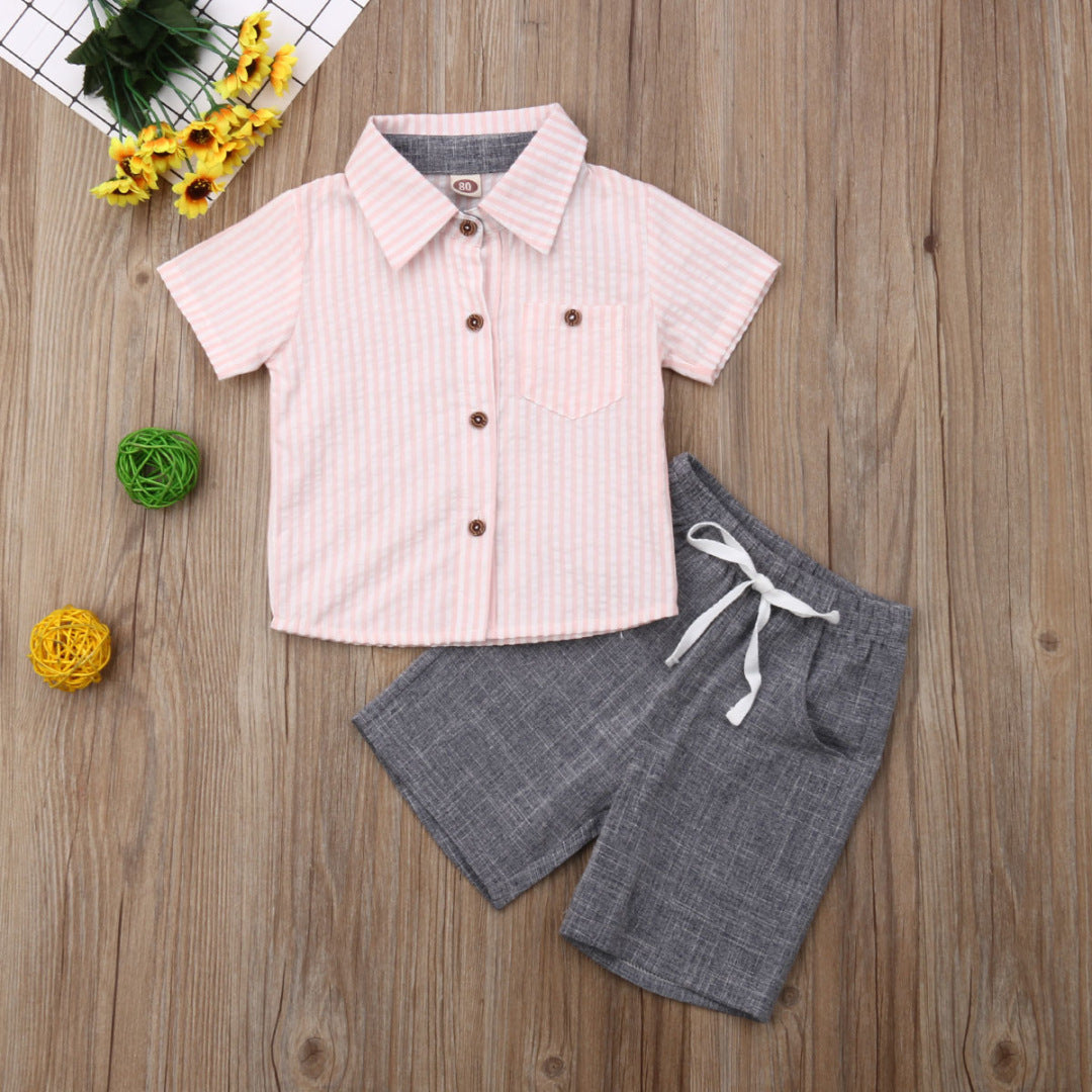 Conjunto de Vestir para Niño: Camisa y Pantalón — Elegante y Cómodo