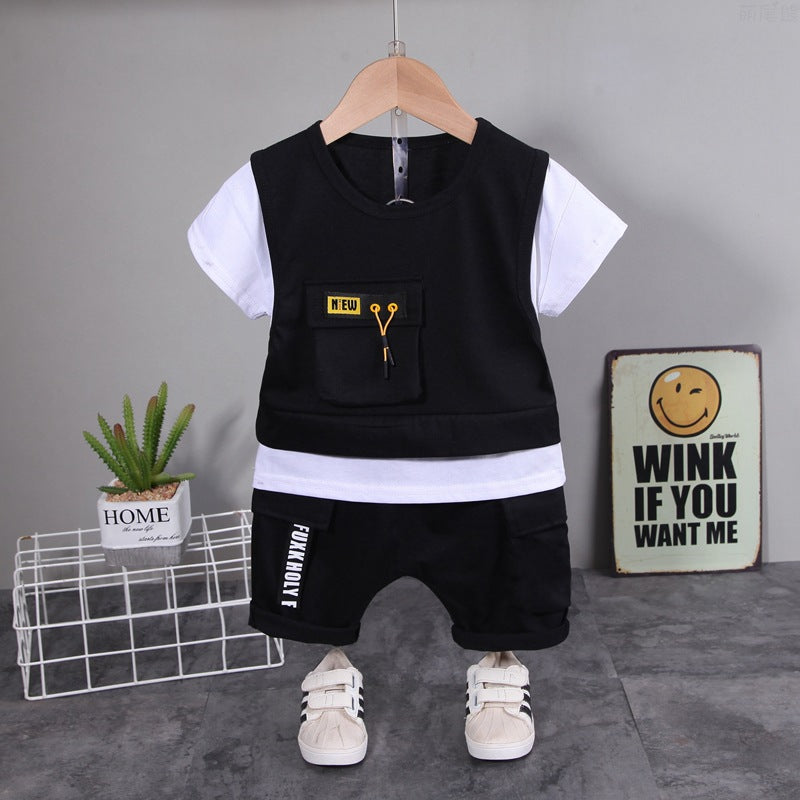 Conjunto de Moda de Dos Piezas para Niño — Tendencia y Comodidad