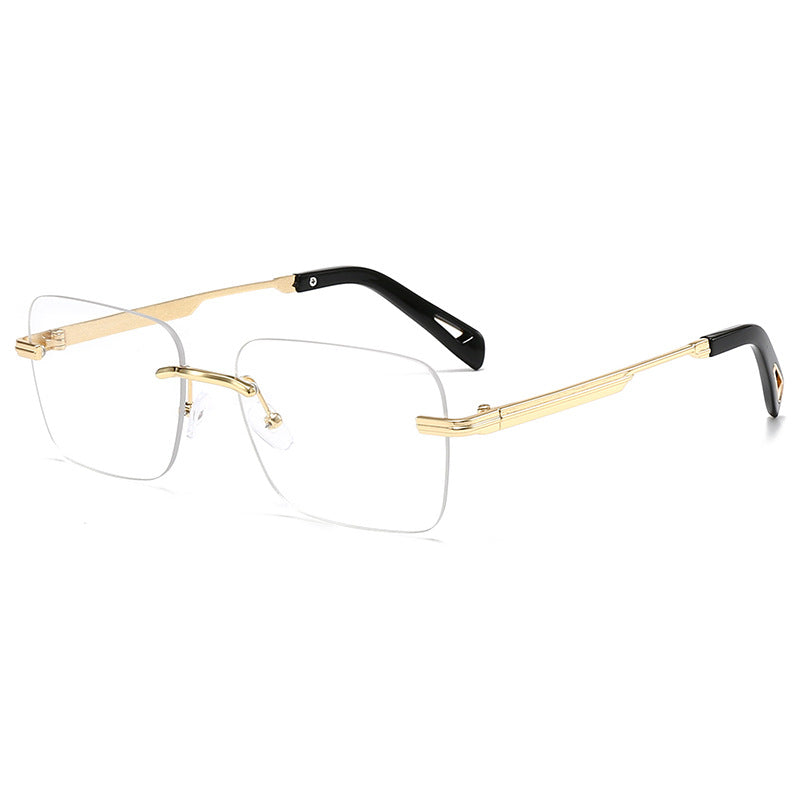 Gafas de sol cuadradas caladas para hombre y mujer.