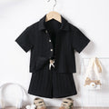 Conjunto de Moda para Niño: Camisa y Pantalón Dos Piezas — Estilo y Comodidad