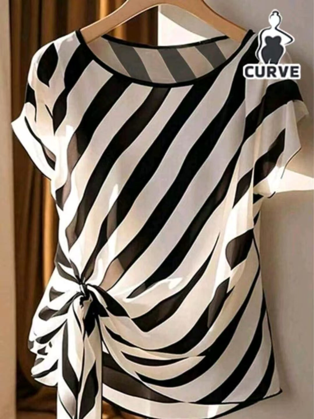 Camiseta de cuello redondo ligera para mujer, nueva colección de verano.