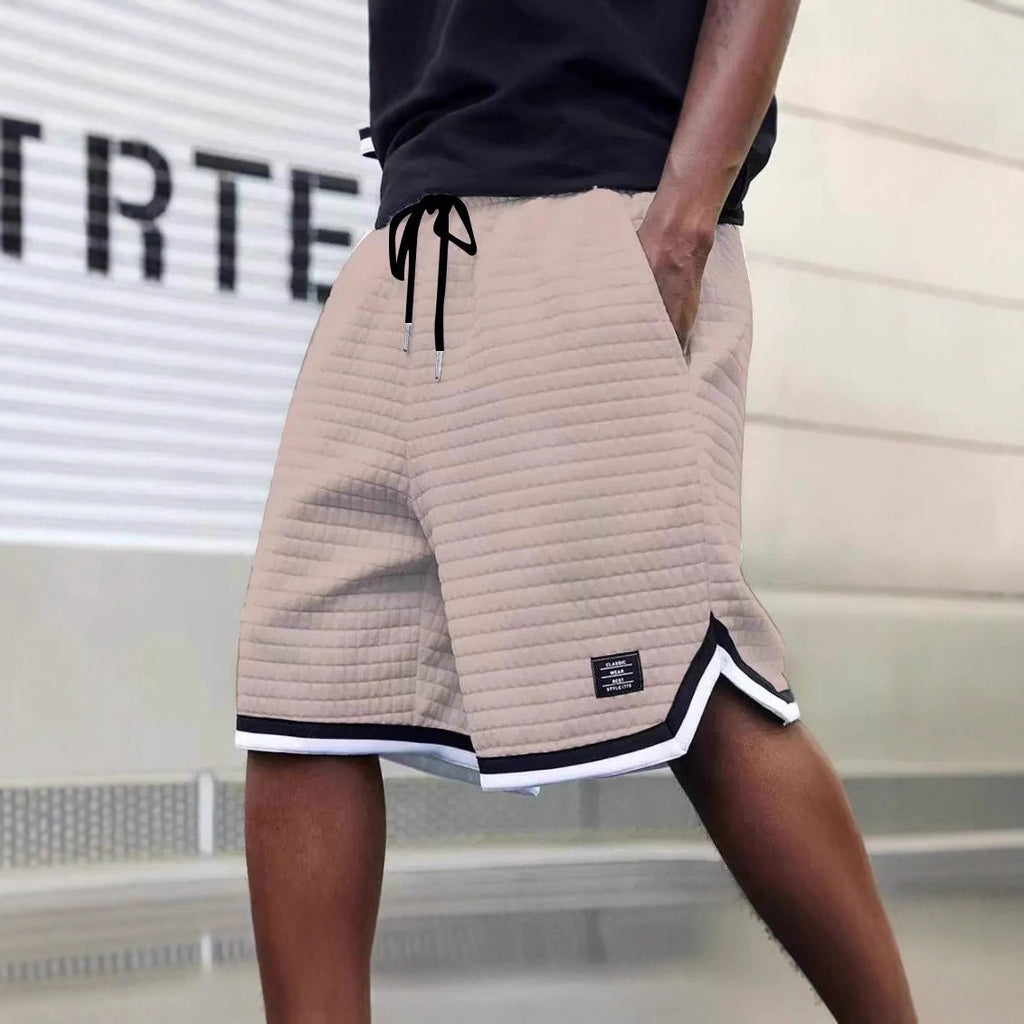 Pantalones cortos deportivos para hombre, estilo veraniego, modernos y frescos.