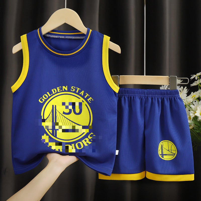 Ropa infantil de baloncesto — conjunto deportivo para niños