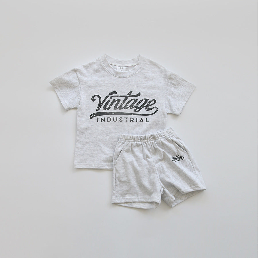 Conjunto de Algodón con Estampado para Niño — Fresco, Suave y con Estilo