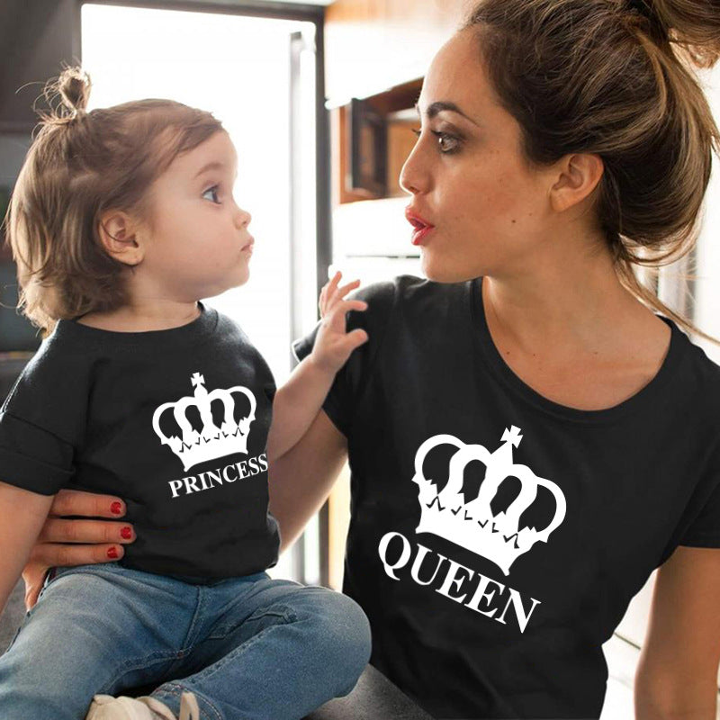 Camiseta Familiar a Juego para Niños y Adultos — Algodón