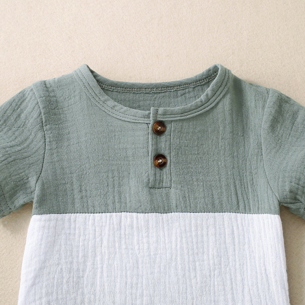 Conjunto de Camiseta y Pantalón Corto de Vestir para Niño — Elegante y Cómodo