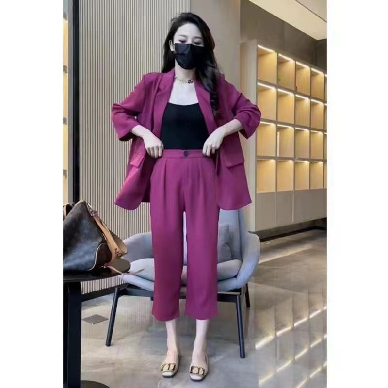 Conjunto Traje Elegante Mujer — Pantalón Formal y Chaqueta