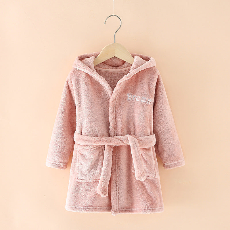 Bata Pijama Infantil Dibujos Animados Franela 3-8 Años