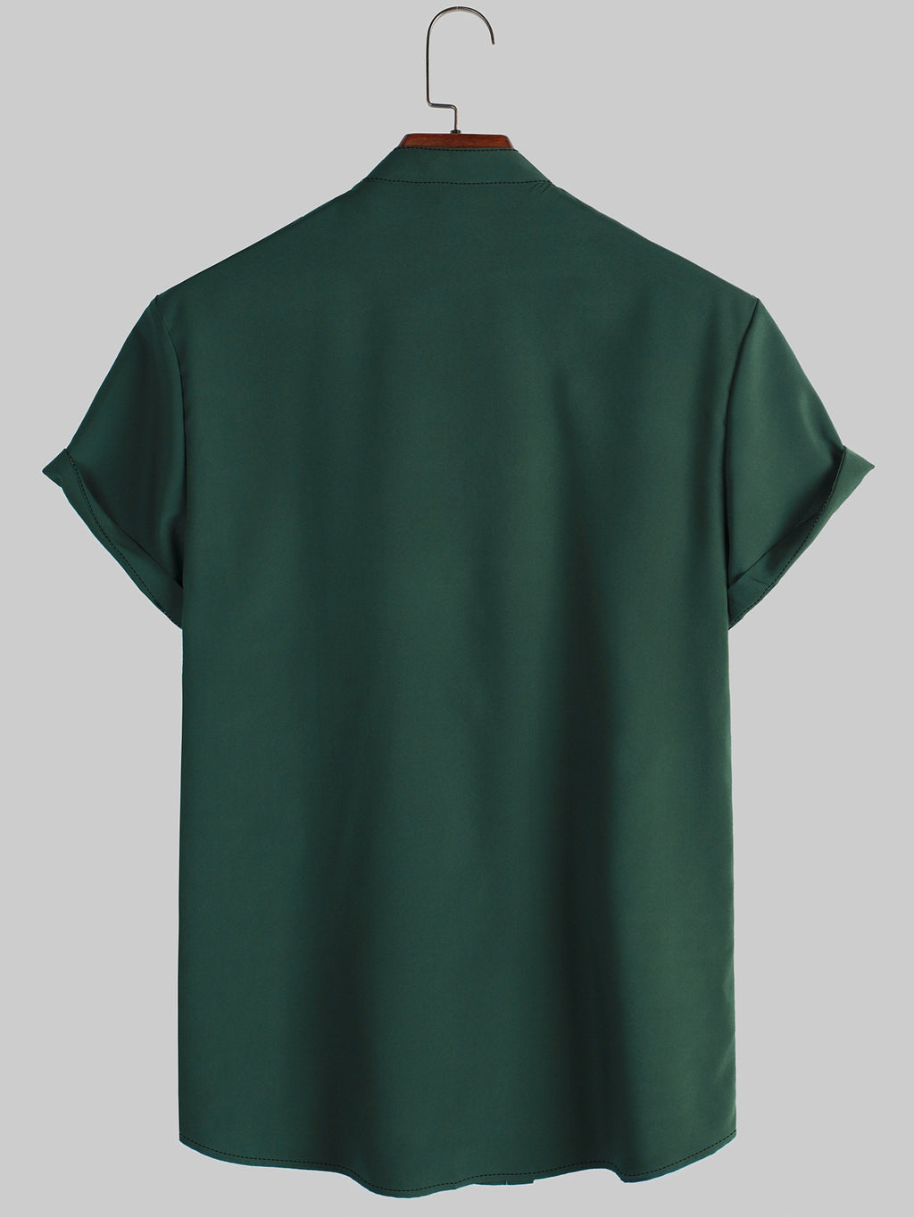 Camisa informal de hombre de color liso