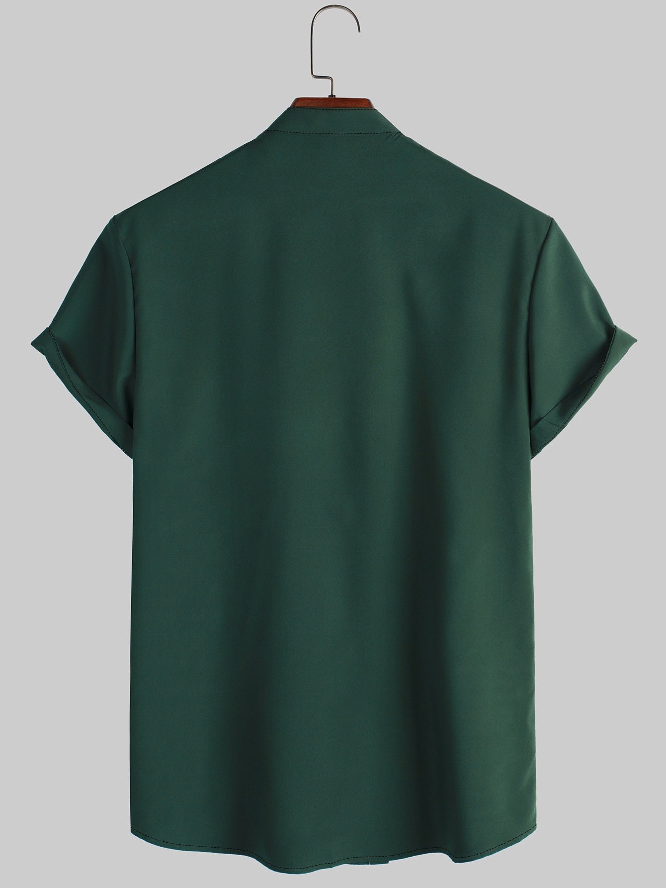 Camisa informal de hombre de color liso
