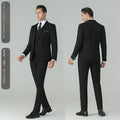 Traje formal elegante y casual para hombre, de corte ajustado.