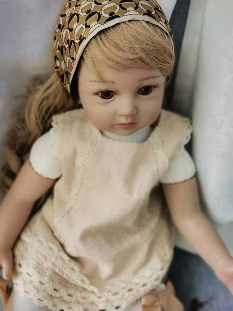 Falda de encaje sin mangas para bebé niña
