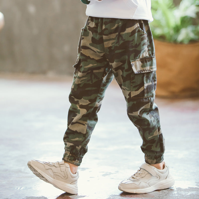CHILD'S CAMO PANTS