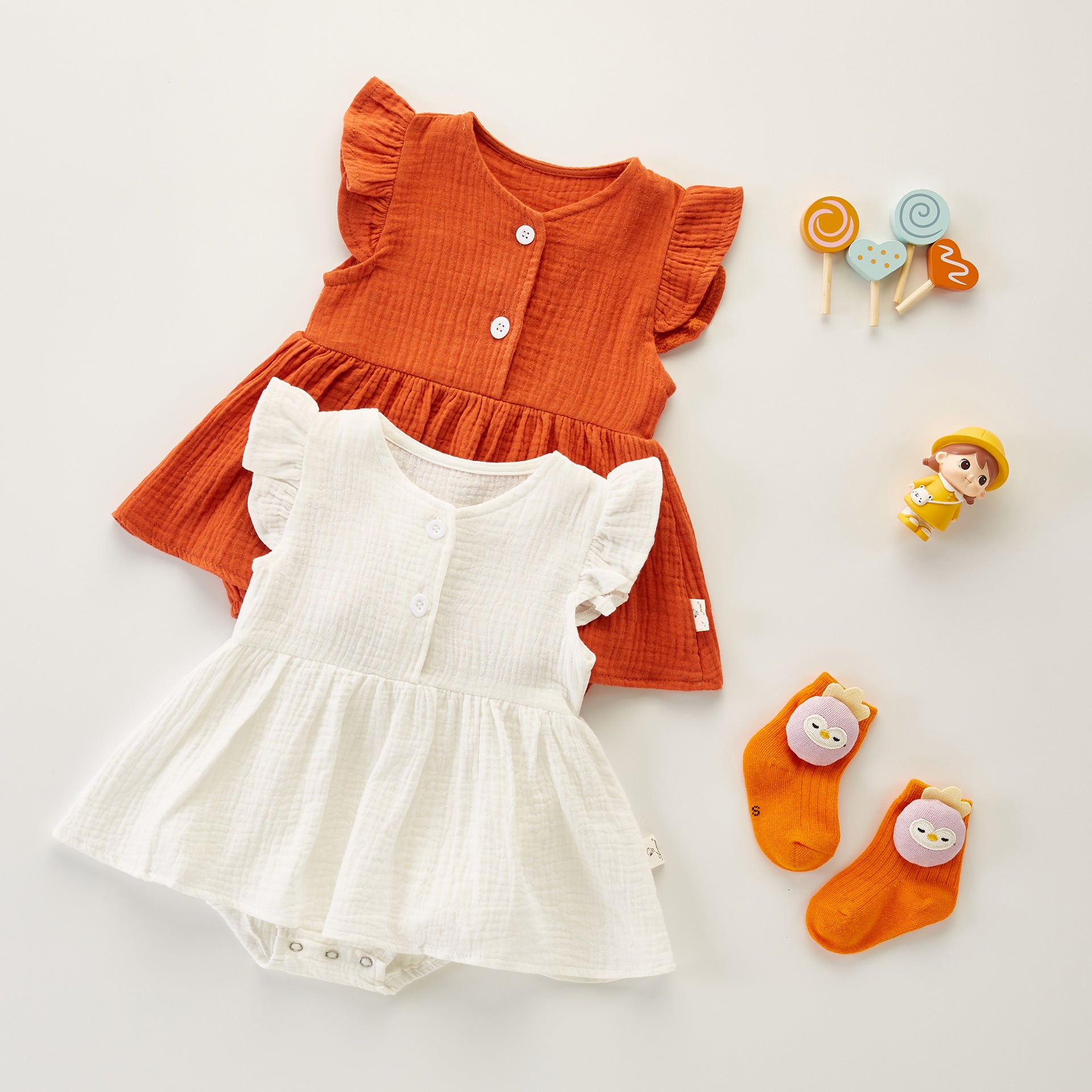 Mono de Lino para Bebé — Natural, Fresco y Adorable