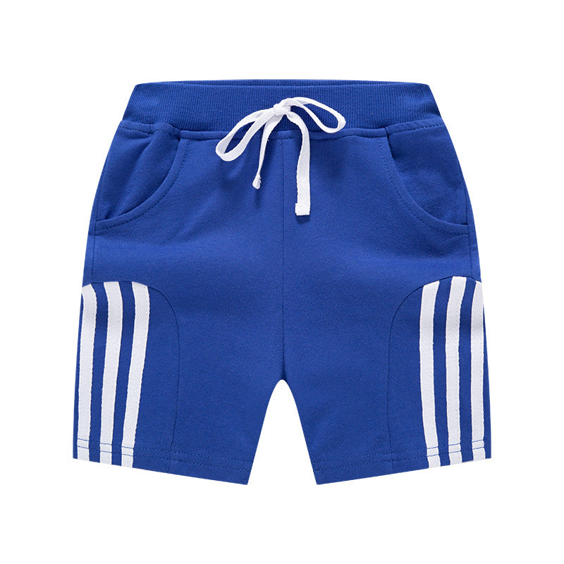 Pantalones Cortos Deportivos de Algodón para Niños — Estilo Coreano Verano