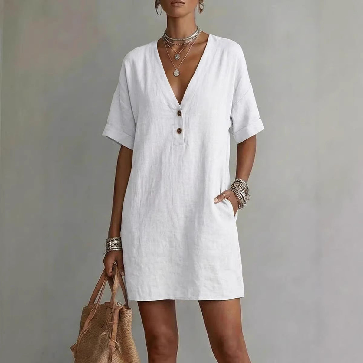 Vestido cómodo y elegante para mujer