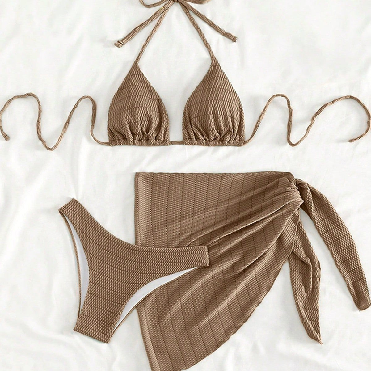 Conjunto de Bikini de Tres Piezas
