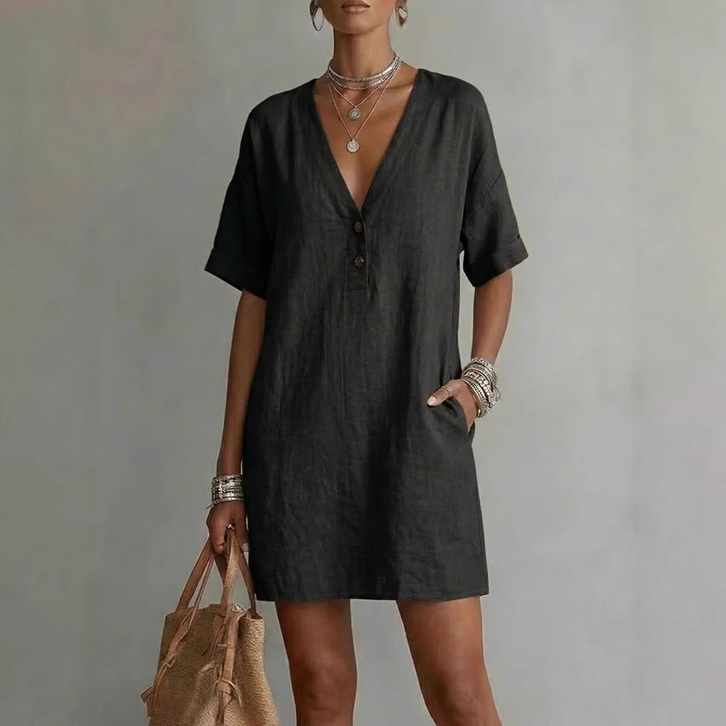 Vestido cómodo y elegante para mujer