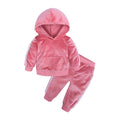 GIRLS' COTTON TRACKSUIT