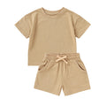 Organic Cotton Short Sleeve Short Set for Baby