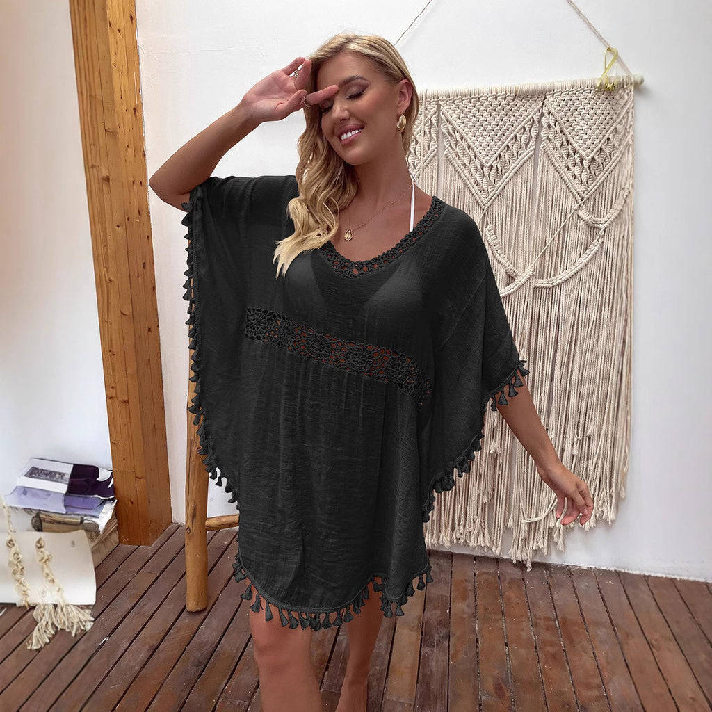 Vestido holgado para actividades al aire libre — mujer