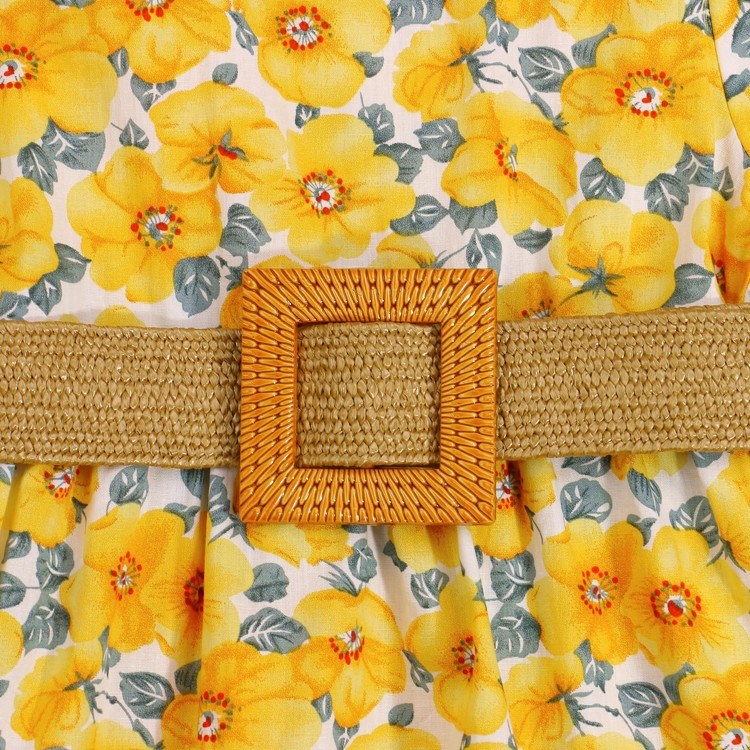 Vestido de Flores para Niña 3 Meses a 14 Años