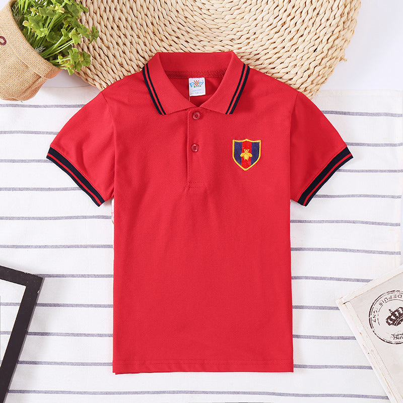 Polo Infantil con Escudo de Abeja